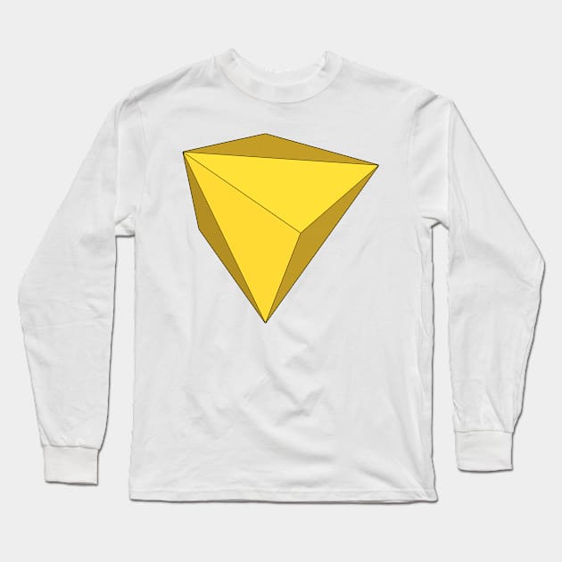 gmtrx seni lawal triakis tetrahedron Long Sleeve T-Shirt by Seni Lawal